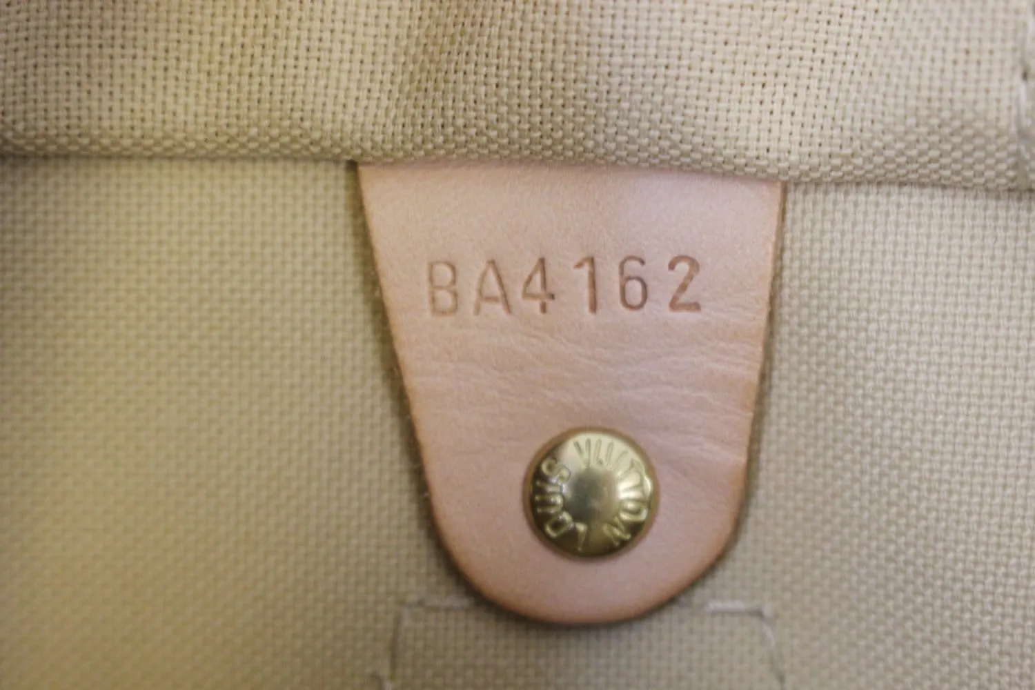 LOUIS VUITTON Speedy 30 Damier Azur  Satchel Handbag