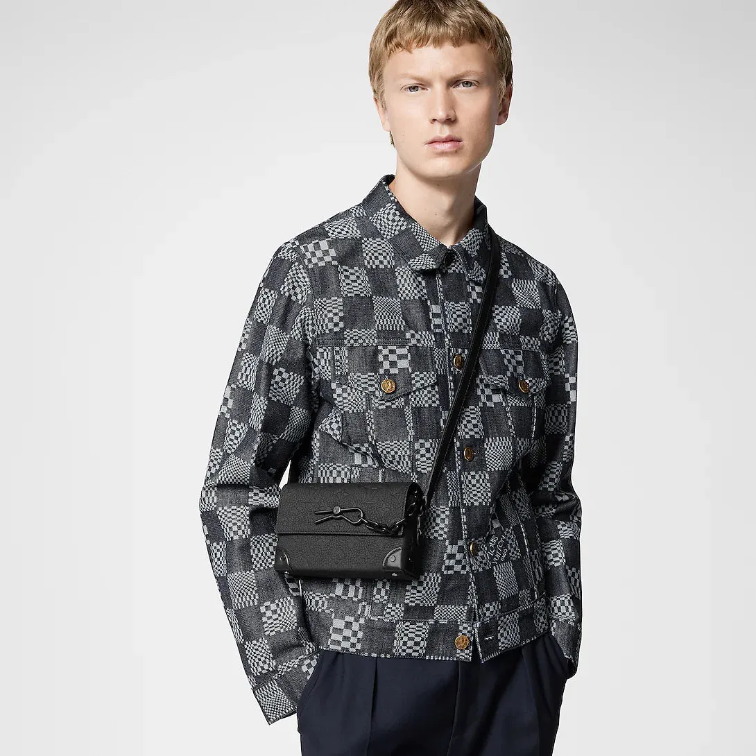 LOUIS VUITTON || Steamer Wearable Wallet Monogram Taurillon Leather