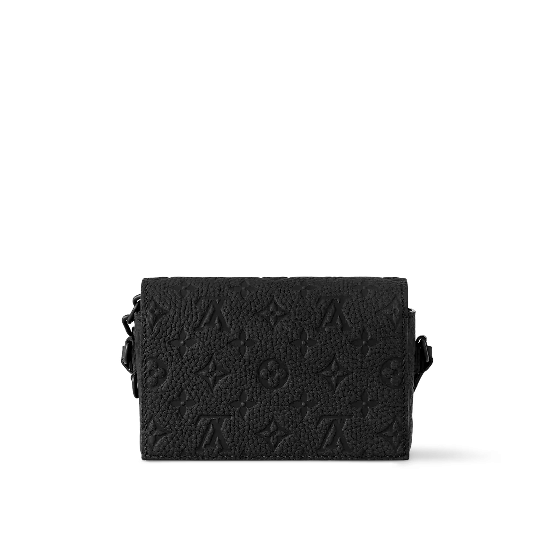 LOUIS VUITTON || Steamer Wearable Wallet Monogram Taurillon Leather