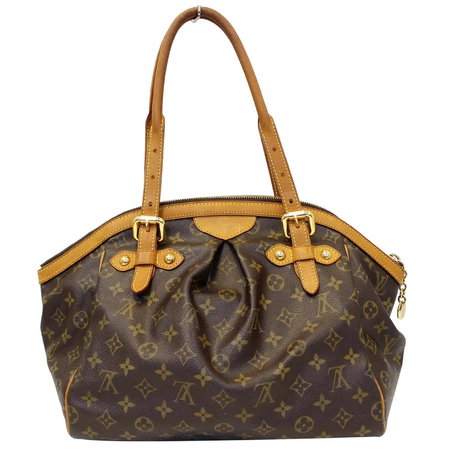 LOUIS VUITTON Tivoli GM Monogram Canvas Brown Shoulder Bag Brown