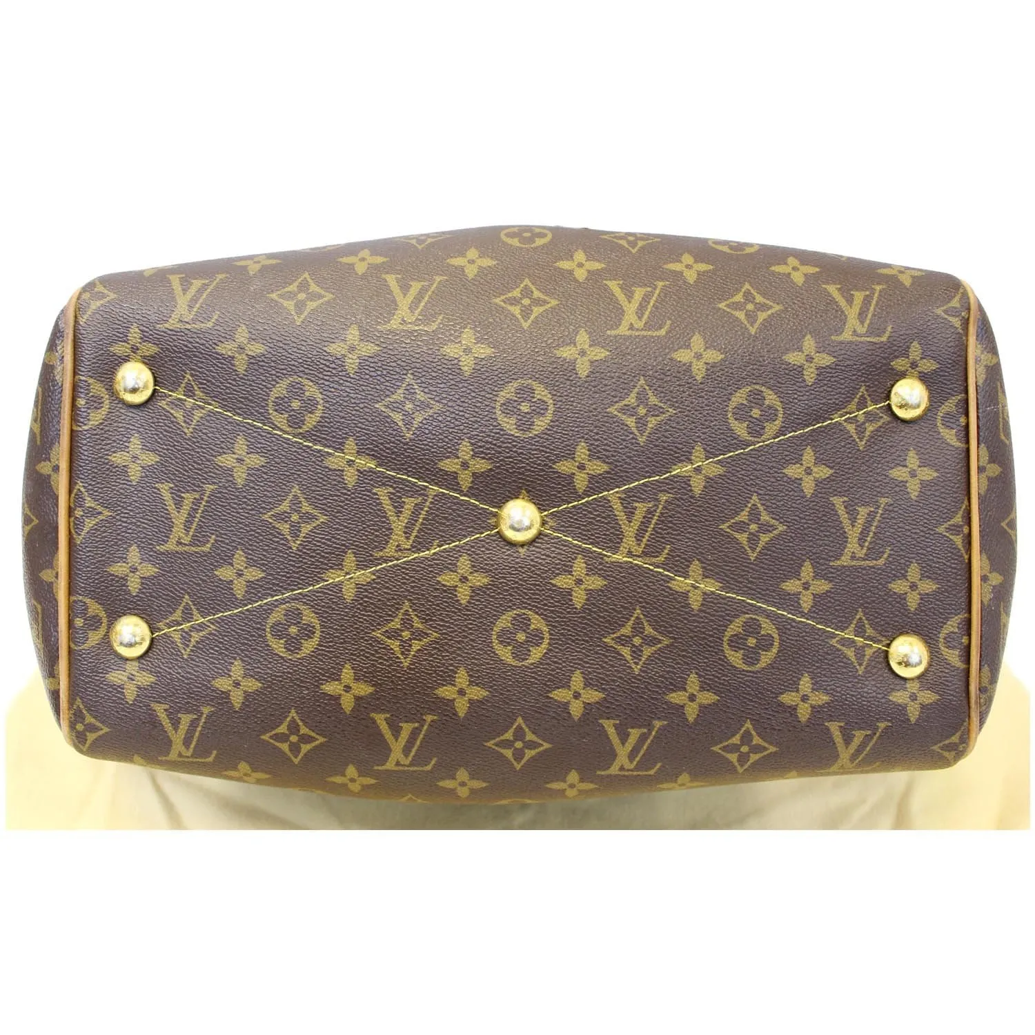 LOUIS VUITTON Tivoli GM Monogram Canvas Brown Shoulder Bag