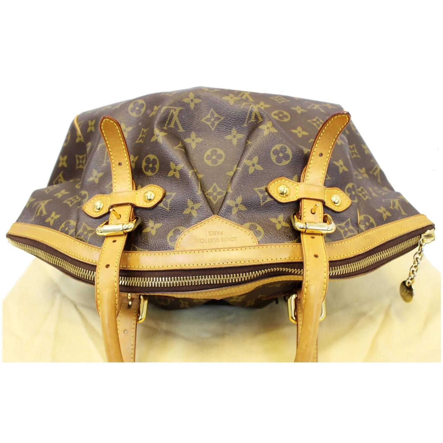 LOUIS VUITTON Tivoli GM Monogram Canvas Brown Shoulder Bag