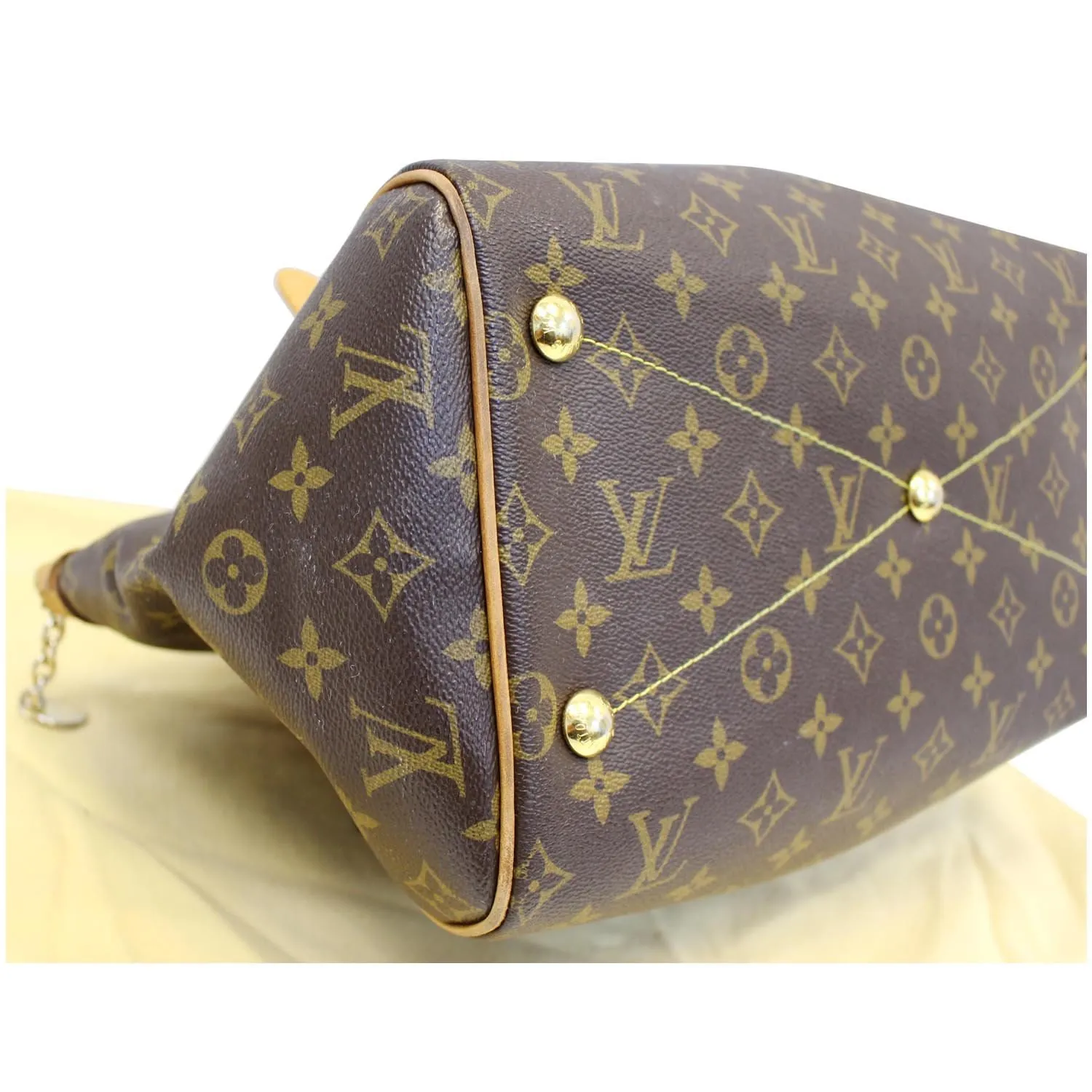 LOUIS VUITTON Tivoli GM Monogram Canvas Brown Shoulder Bag