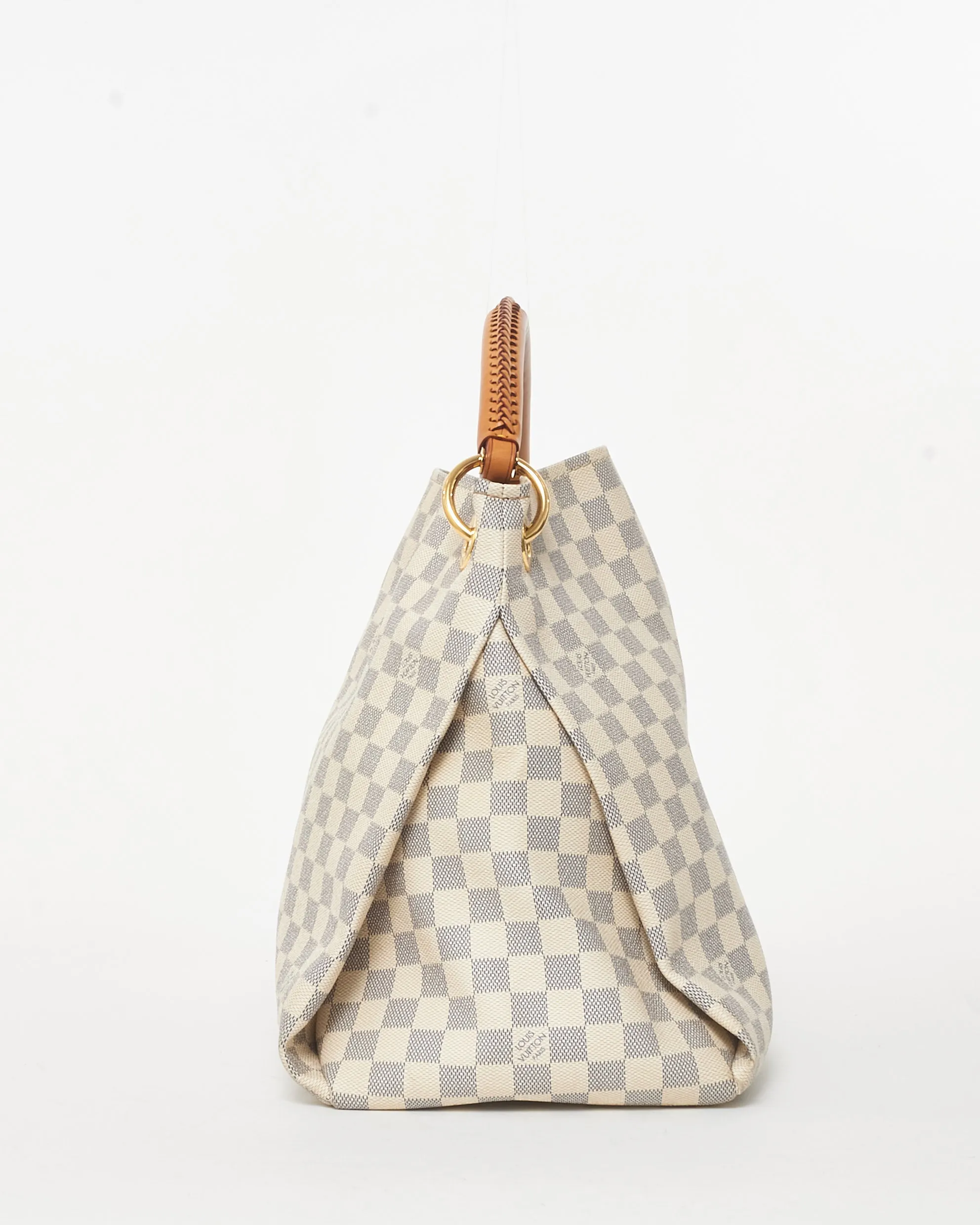 Louis Vuitton White Damier Azur Coated Canvas Artsy MM Shoulder Bag