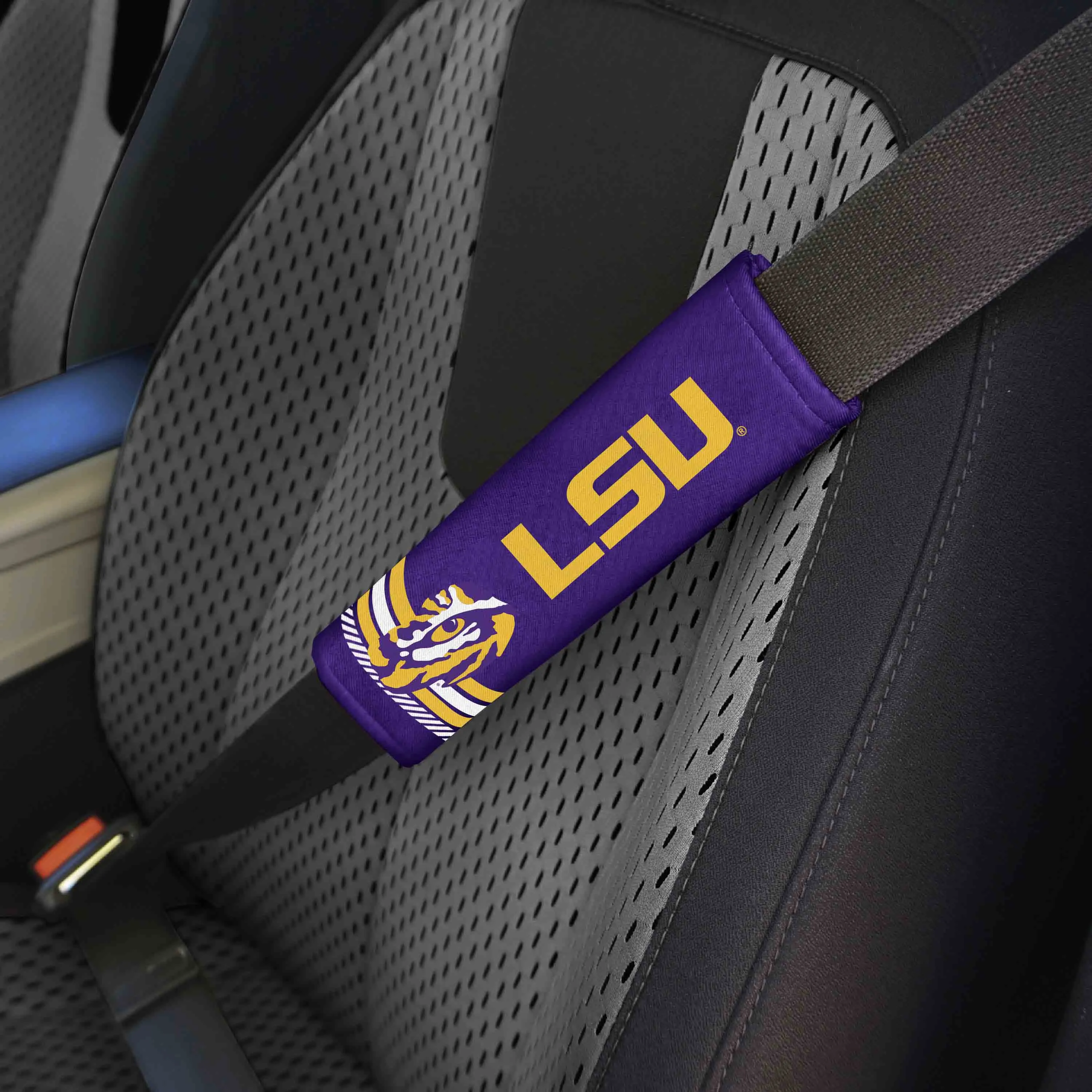 LSU Rally Seatbelt Pad - Pair