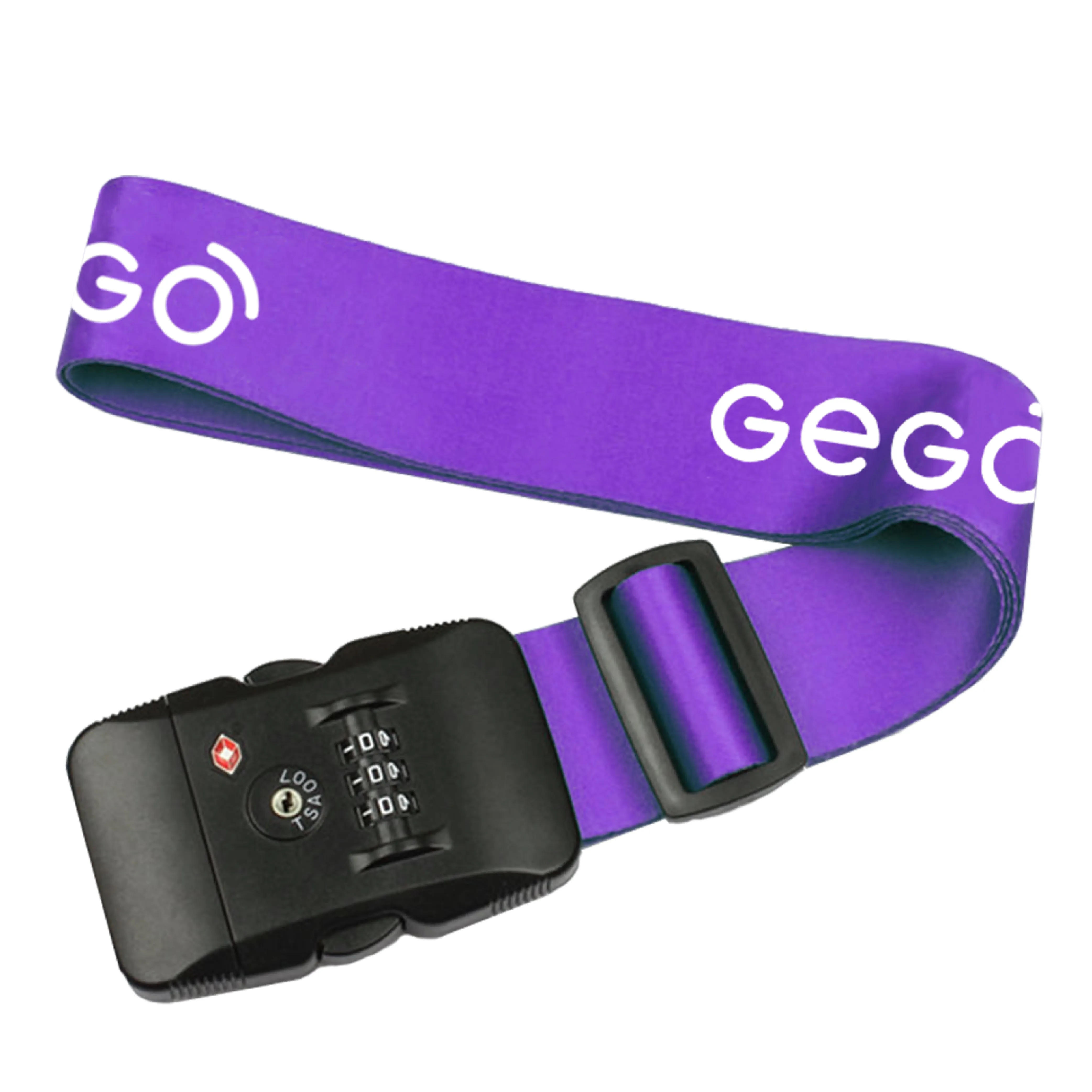 Luggage Strap with Combination Lock