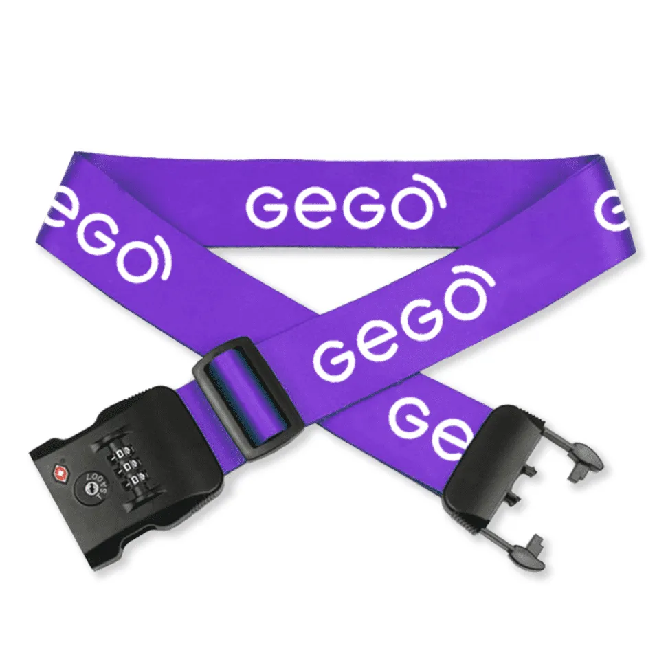 Luggage Strap with Combination Lock