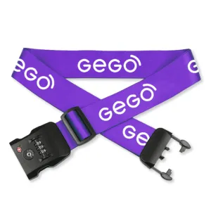 Luggage Strap with Combination Lock