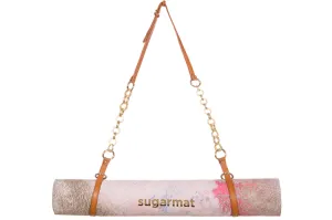 Luxe Caramel Yoga Mat Carrier
