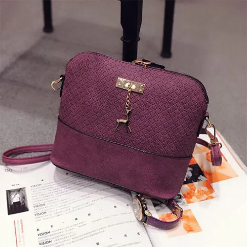 Mara's Dream 2017 Women Messenger Bags Fashion Bag With Deer Toy Shell Shape Bag Women Shoulder Crossbody Bags Free Shipping