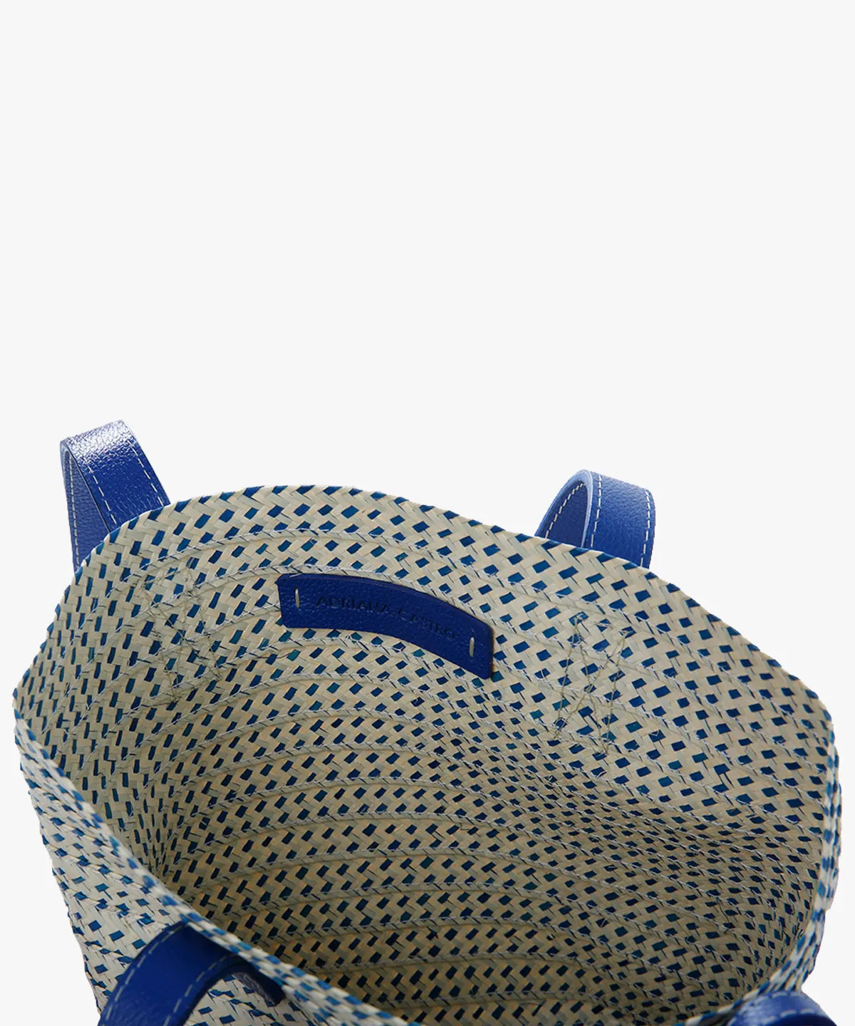Marcial Mini in Raffia and Leather