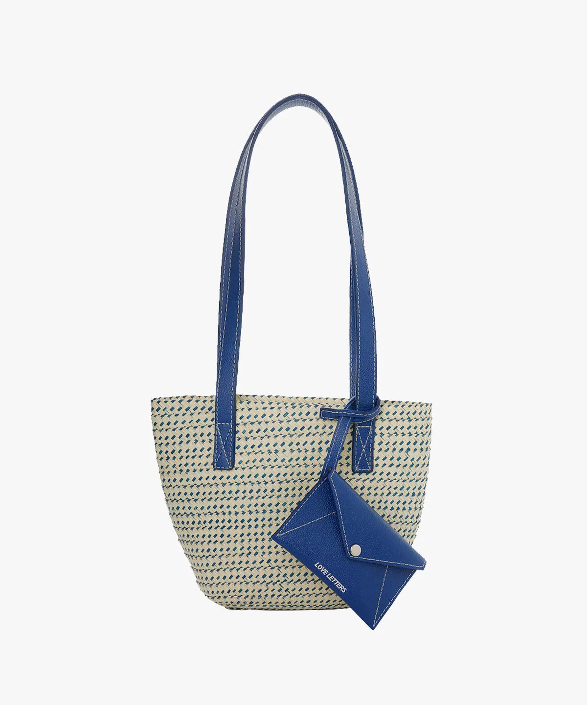 Marcial Mini in Raffia and Leather