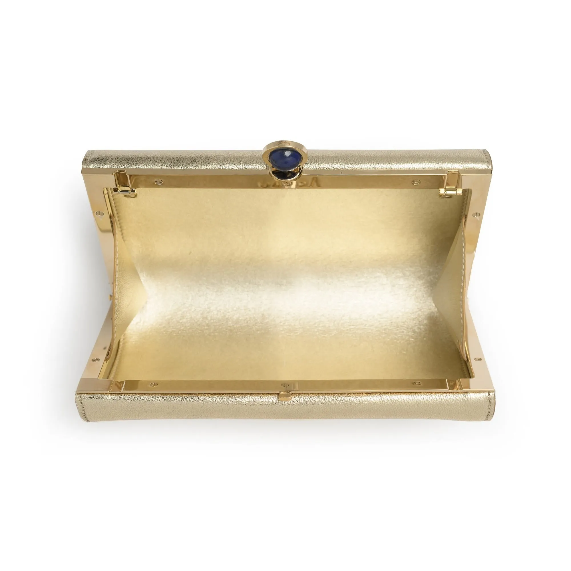 Matchbox Handbag in Crinkled Goatskin