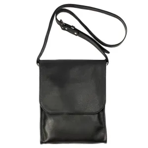MB635  Crossbody Messenger Bag- Black