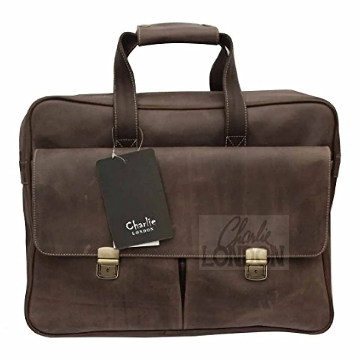 Mens Genuine Vintage Leather Laptop Briefcase Satchel Shoulder Messenger Bags
