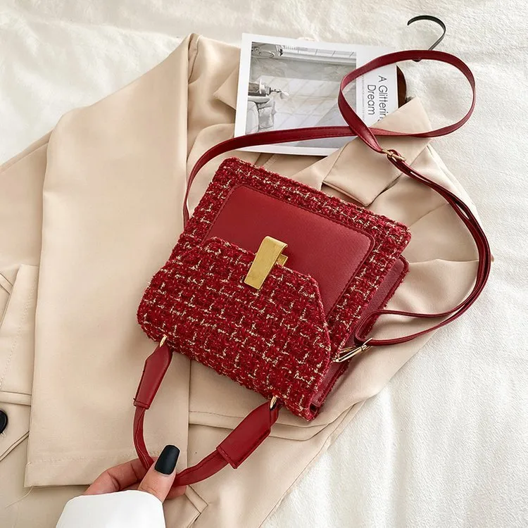 Messenger Bag Women Simple Casual Shoulder Bag