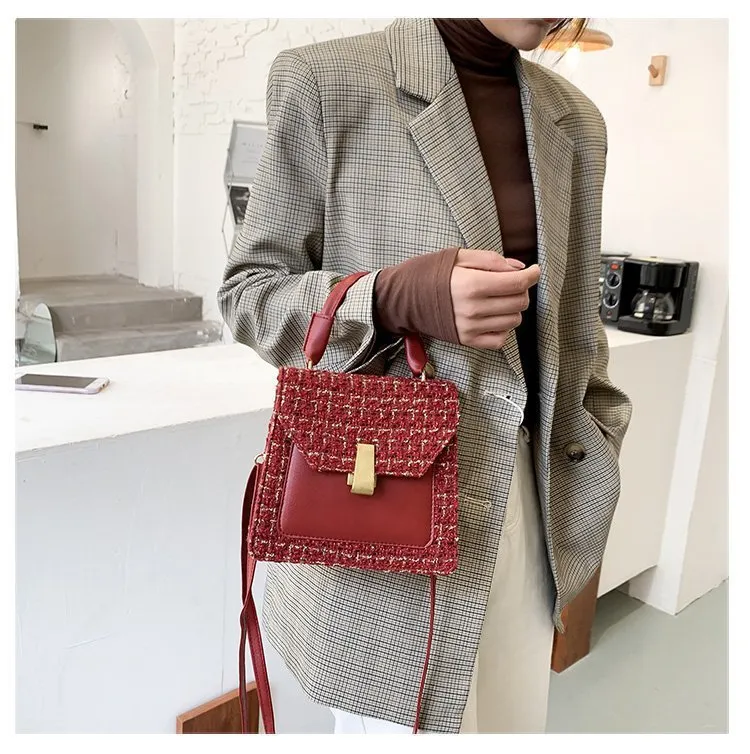 Messenger Bag Women Simple Casual Shoulder Bag