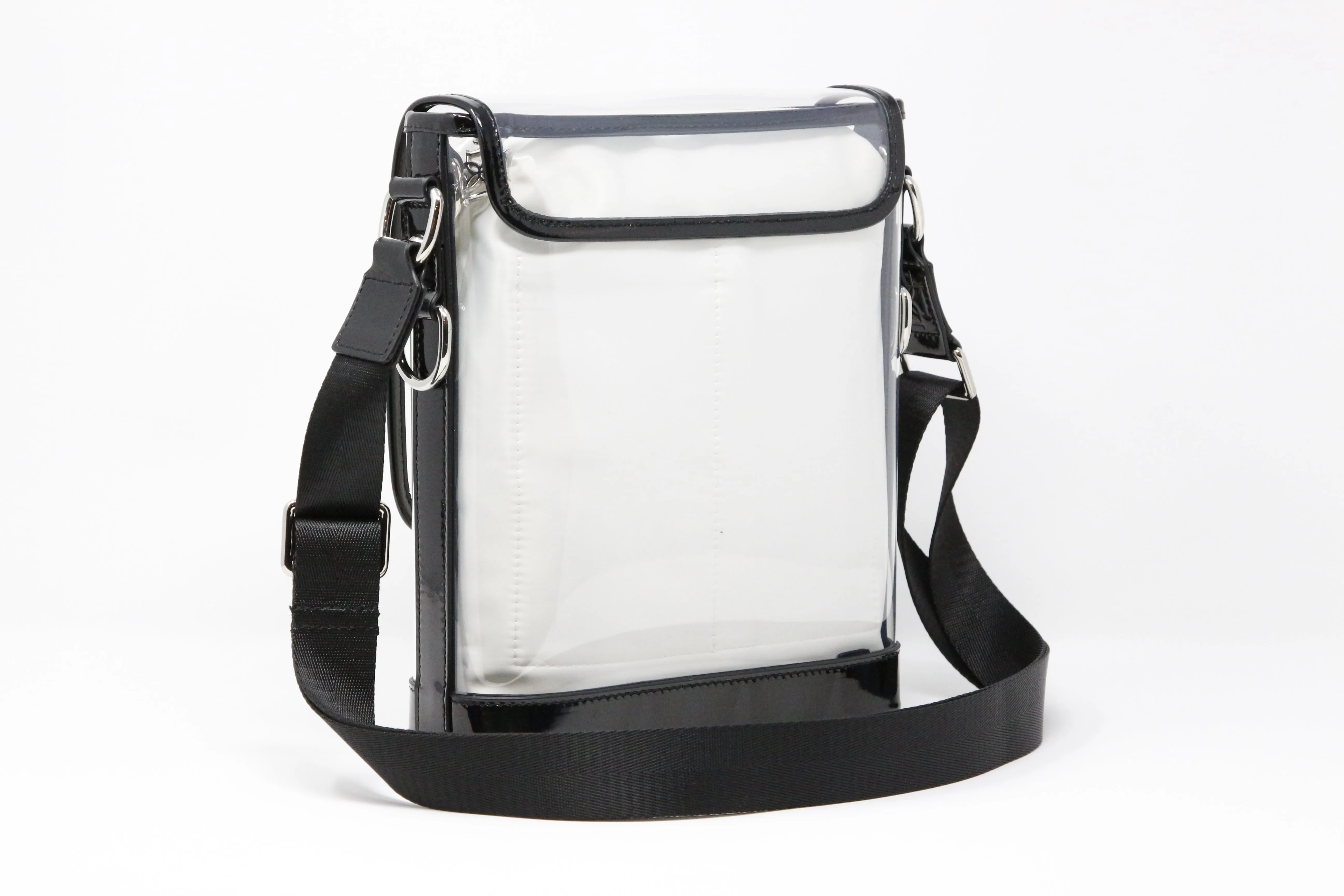 Messenger - Black Holographic Patent Leather
