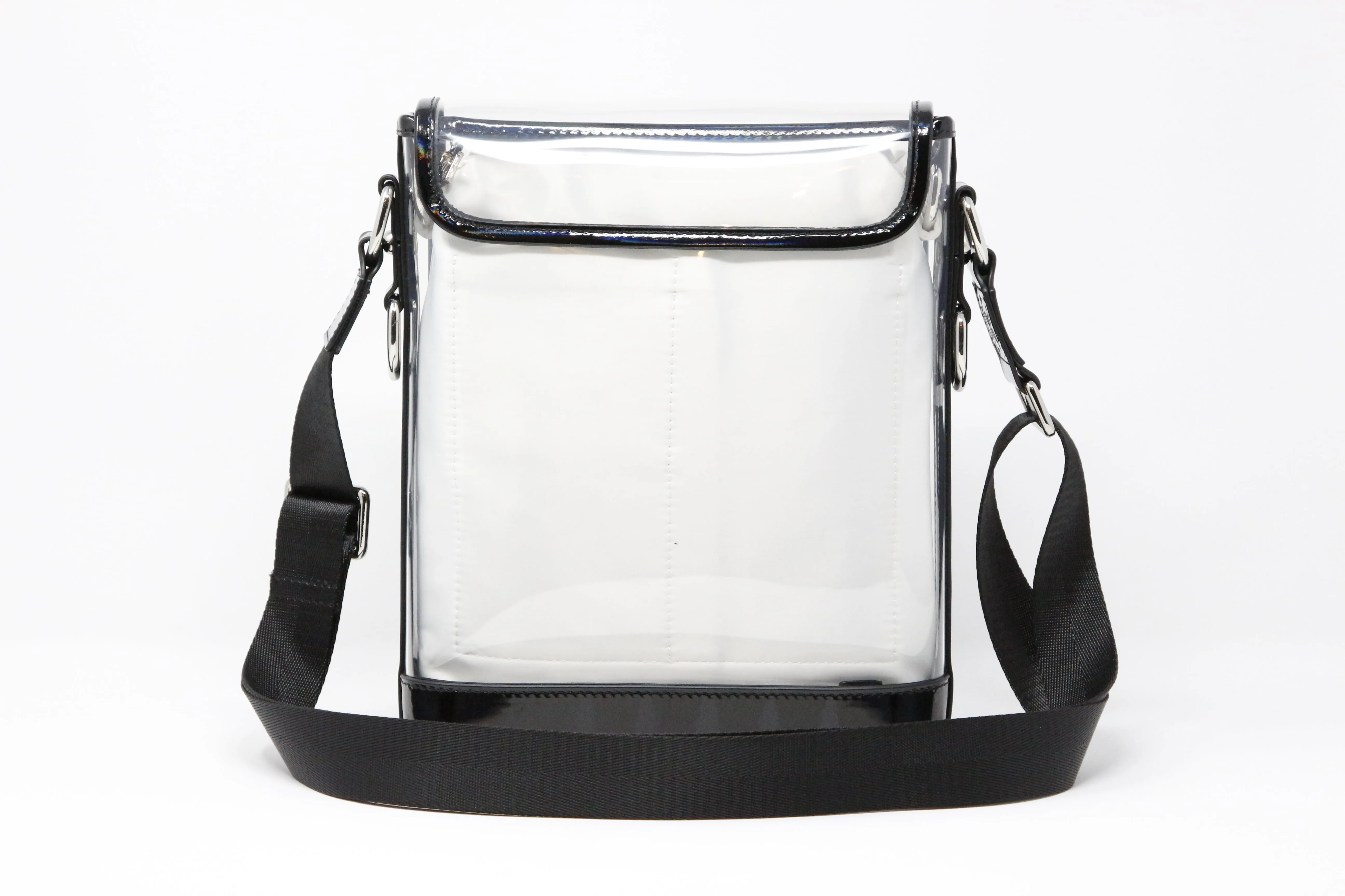Messenger - Black Holographic Patent Leather