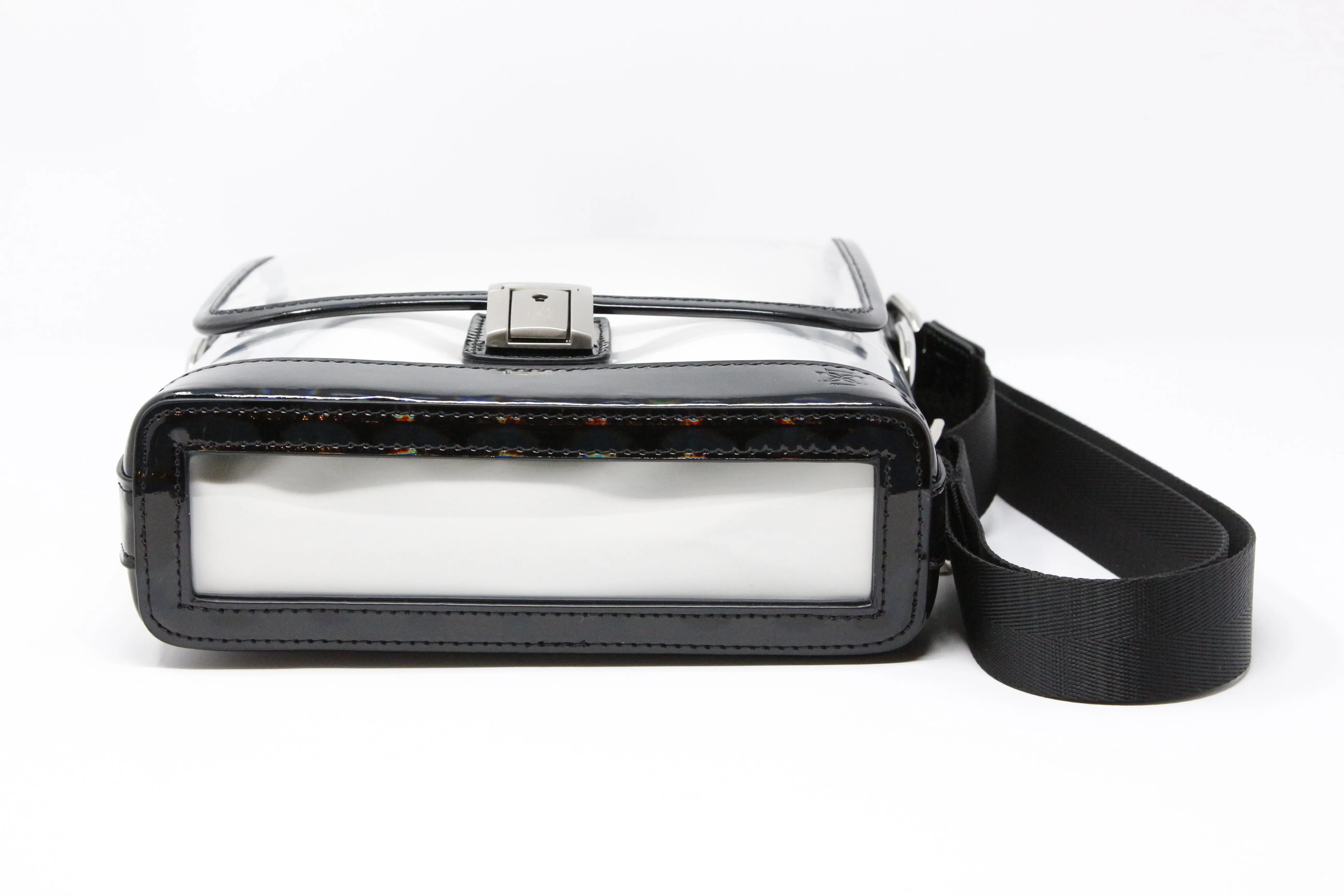 Messenger - Black Holographic Patent Leather