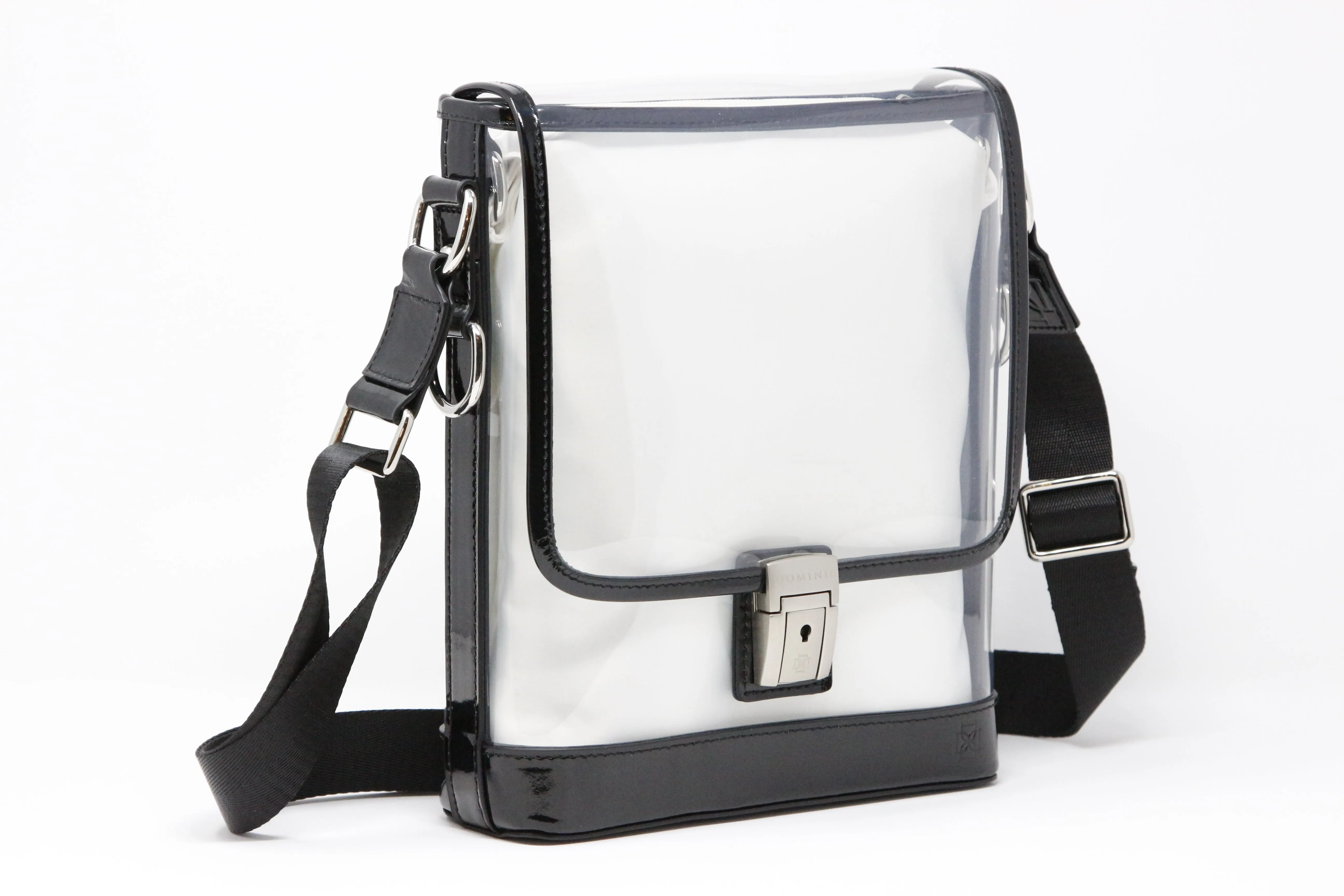 Messenger - Black Holographic Patent Leather