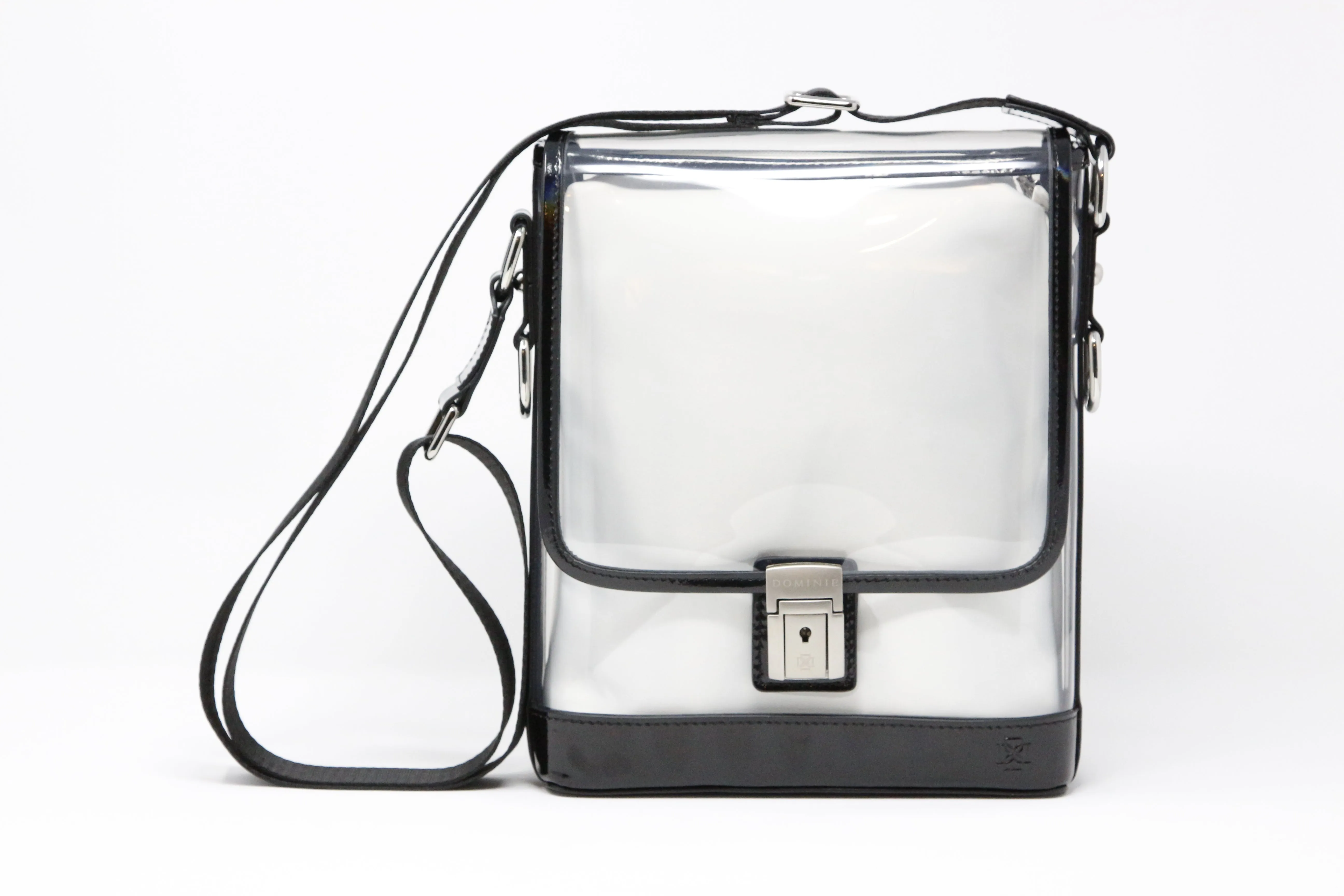 Messenger - Black Holographic Patent Leather