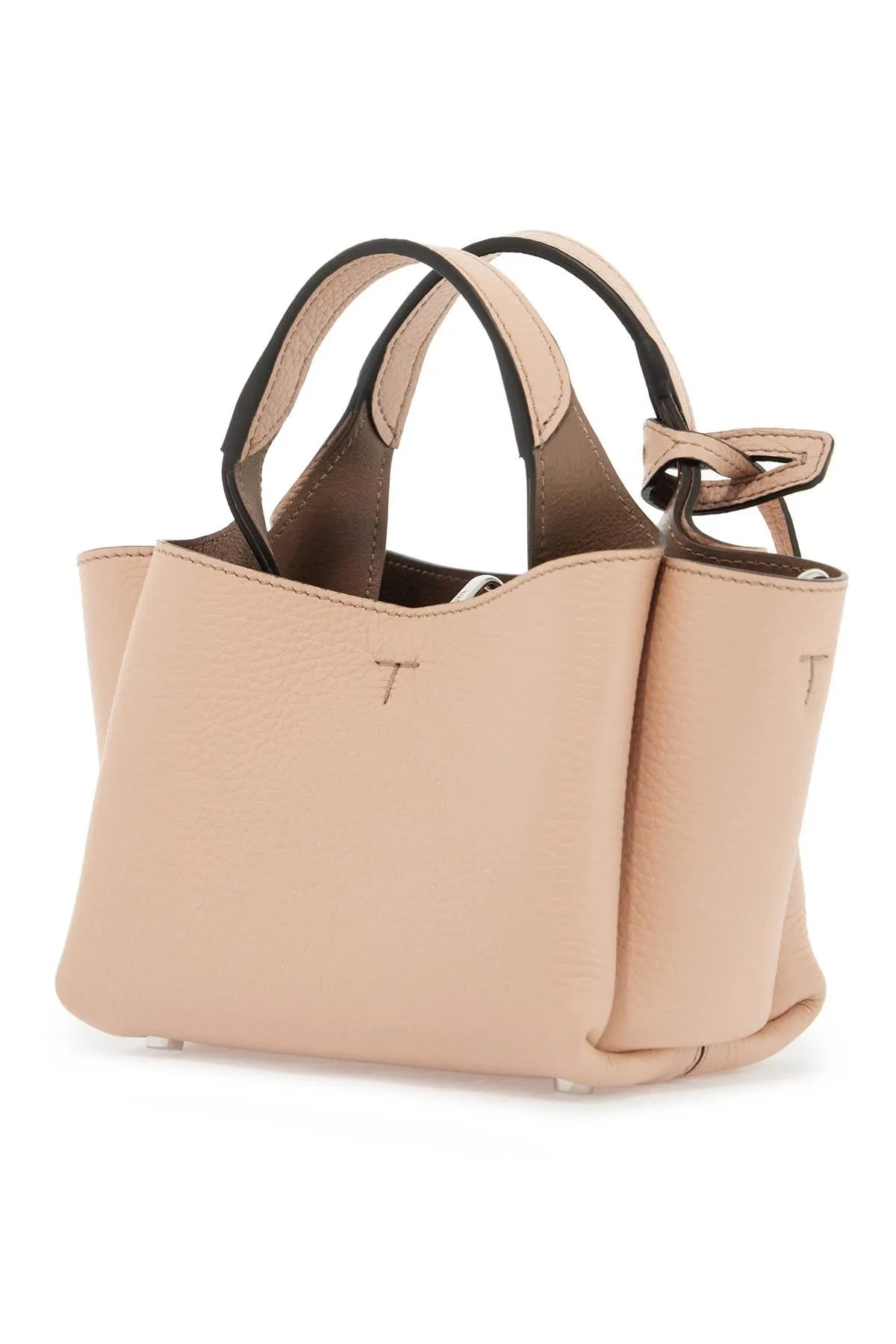 micro leather handbag