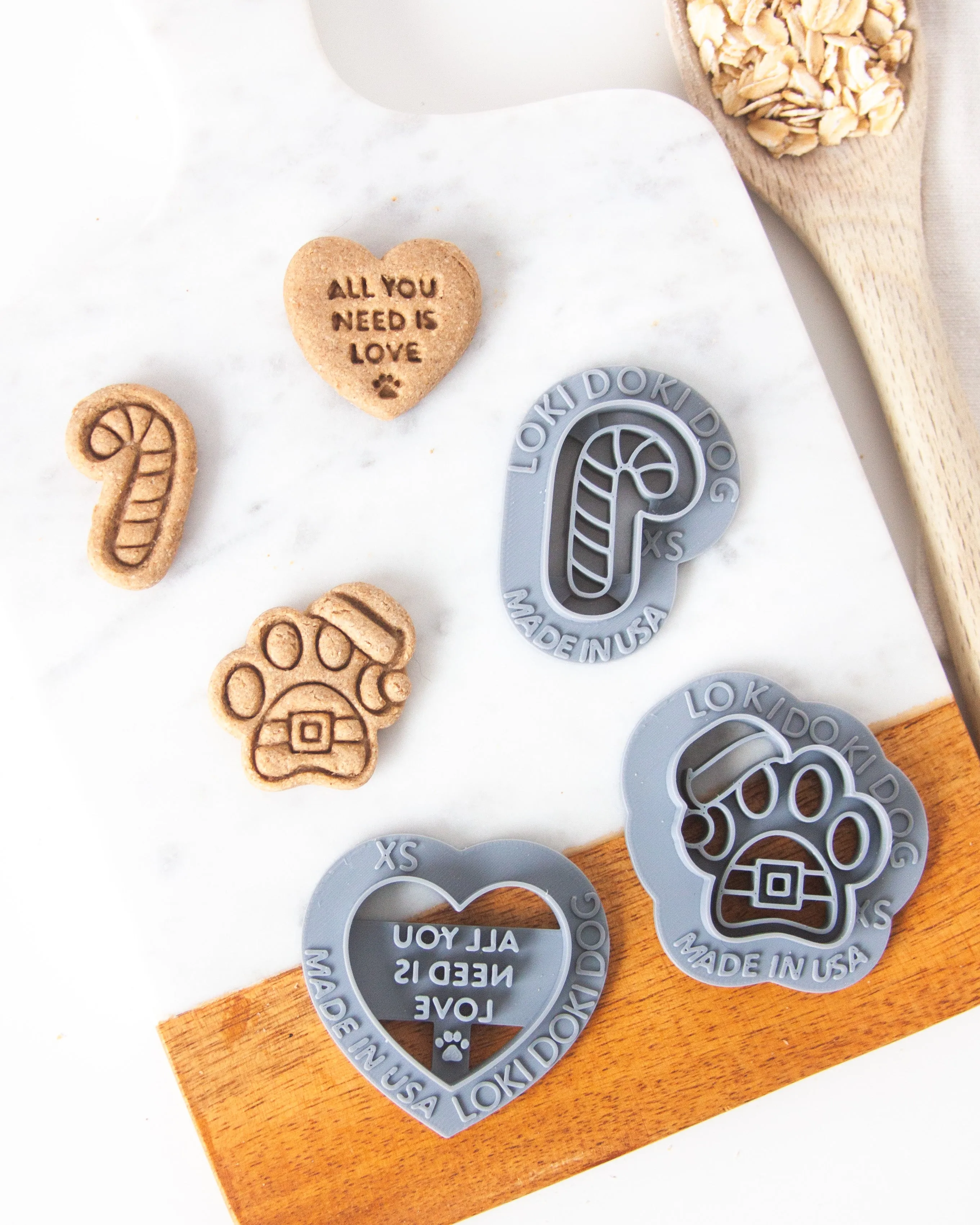 MINI Holiday & Christmas Cookie Cutter Designs -  1.5" SIZE- BUNDLES AVAILABLE - (Mini Cutter TOOL Highly Recommended- Sold Seperately)