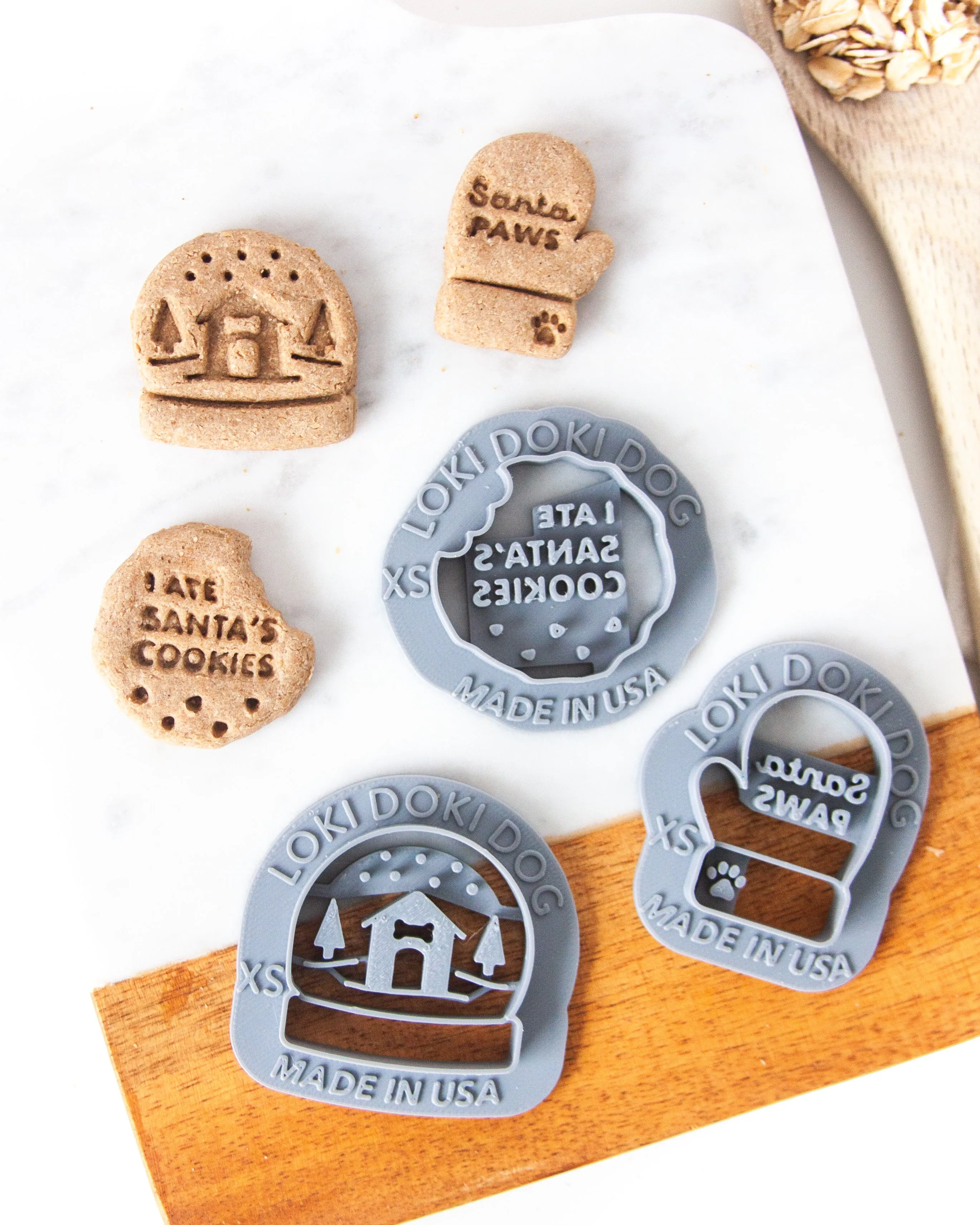 MINI Holiday & Christmas Cookie Cutter Designs -  1.5" SIZE- BUNDLES AVAILABLE - (Mini Cutter TOOL Highly Recommended- Sold Seperately)