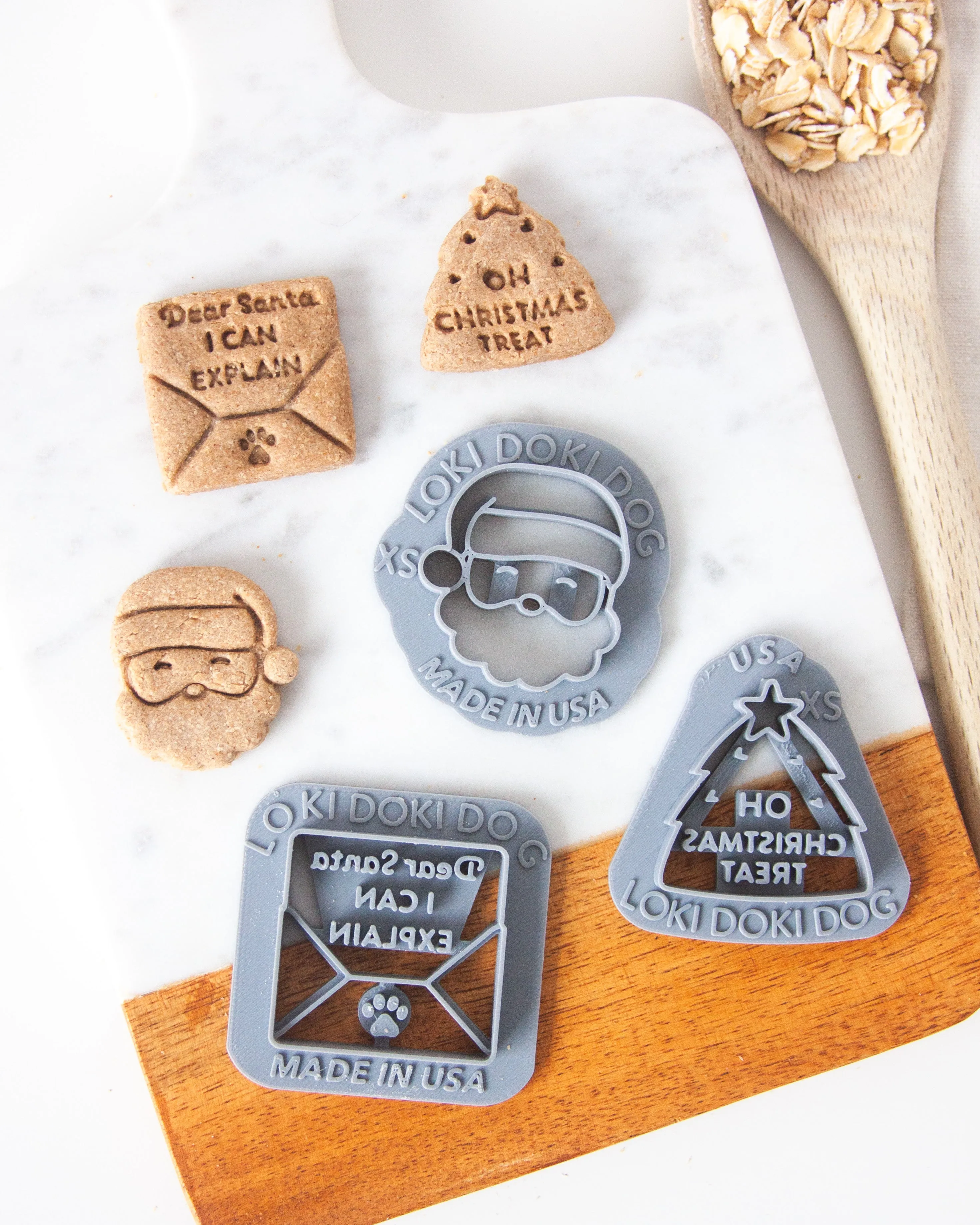 MINI Holiday & Christmas Cookie Cutter Designs -  1.5" SIZE- BUNDLES AVAILABLE - (Mini Cutter TOOL Highly Recommended- Sold Seperately)