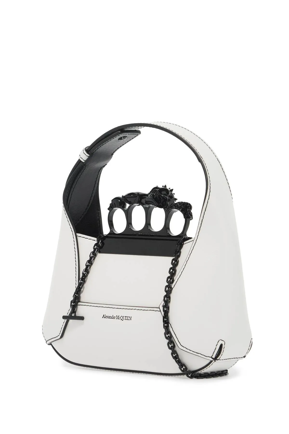 mini jewelled hobo bag