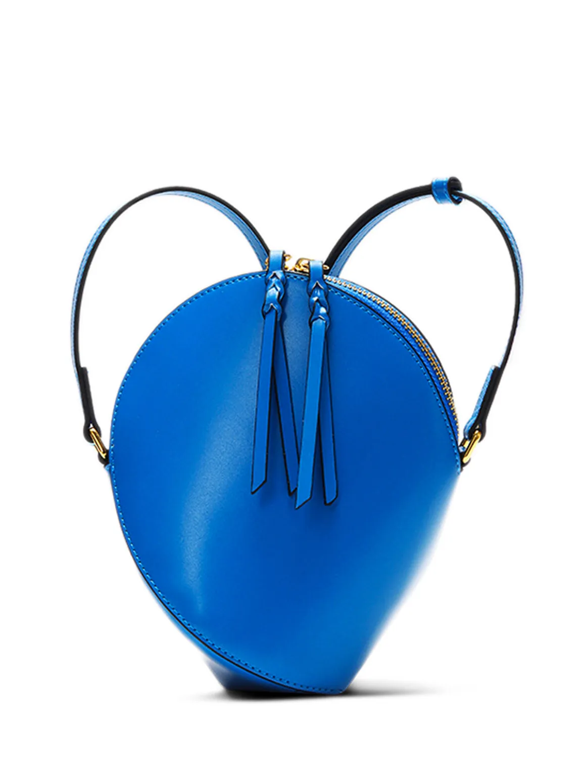 Mini Leather Shell Clutch Pea Crossbody Handbag
