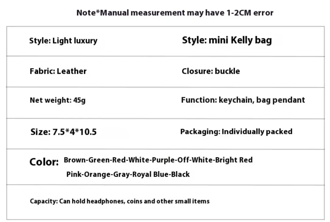 Mini Light Luxury Pendant Bag