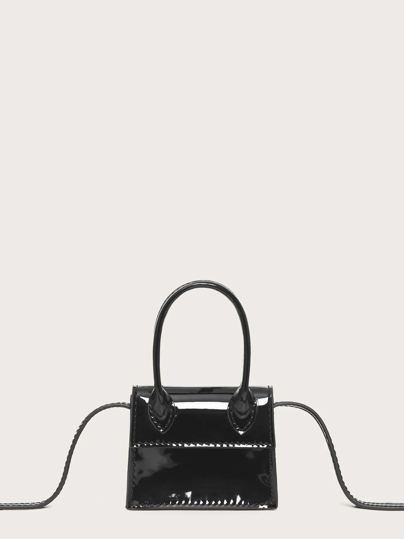 Mini Neon Orange Satchel Bag - 𝘚𝘚²³