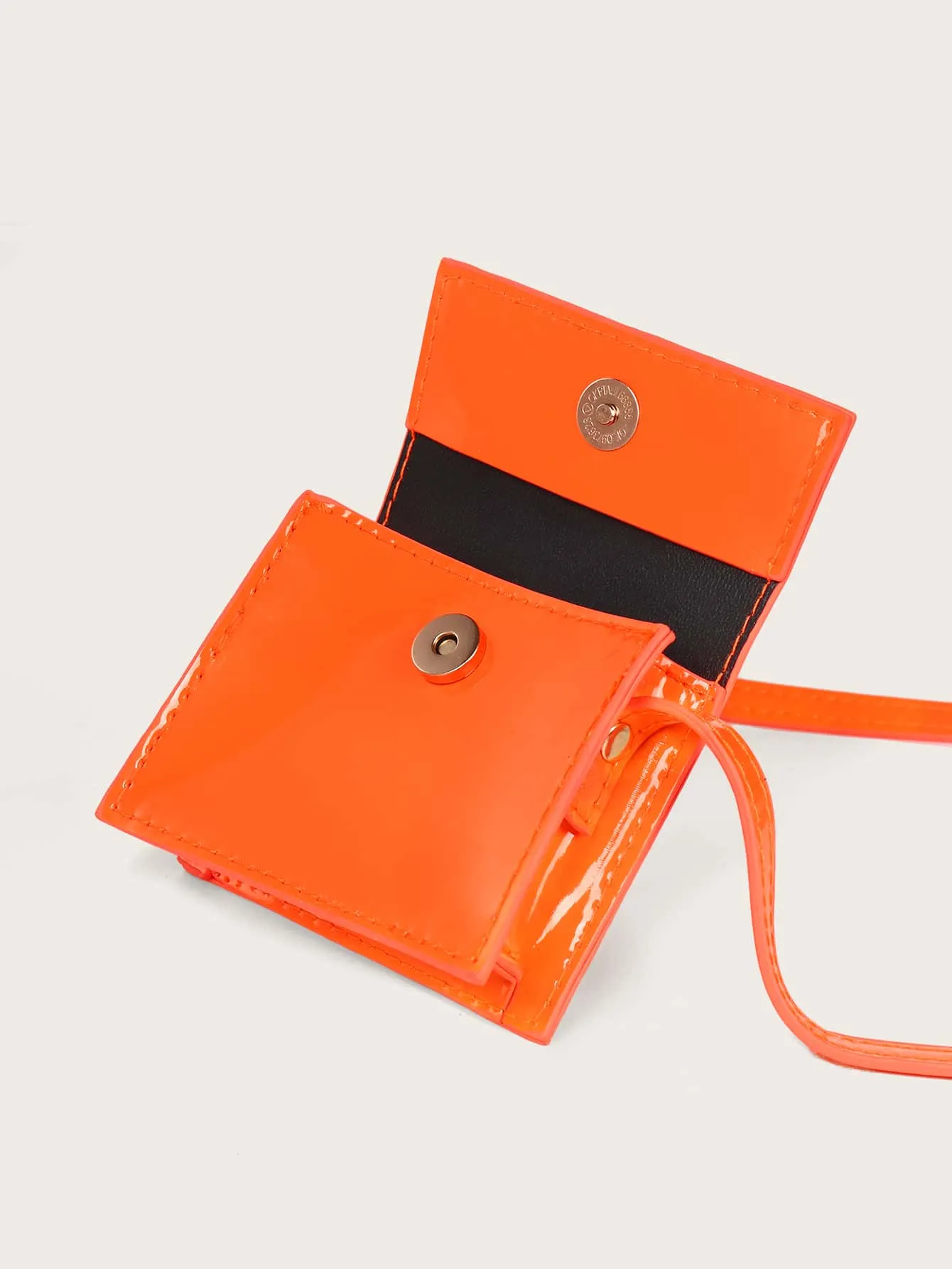 Mini Neon Orange Satchel Bag - 𝘚𝘚²³