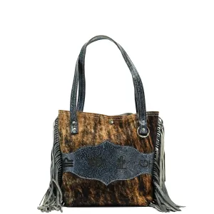 Mini Trisha - Two-Tone Brindle w/ Blue Jean Tool
