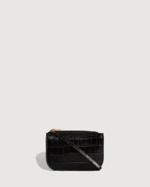Mini Vi Pouch | Sienna Croc