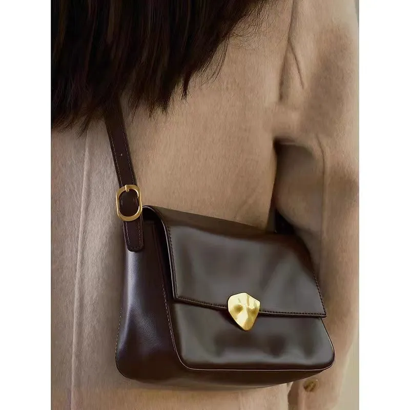 MOMENTLOVER  2025Retro bags, baguette bags, underarm bags, new trendy girl versatile shoulder bags, messenger bags