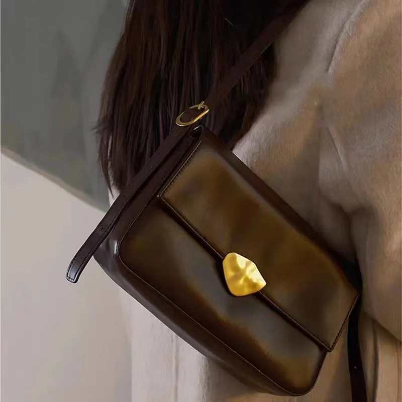 MOMENTLOVER  2025Retro bags, baguette bags, underarm bags, new trendy girl versatile shoulder bags, messenger bags