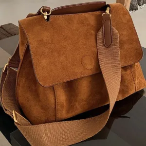 MOMENTLOVER  2025Women's bags wholesale fleece versatile autumn and winter bags women's large-capacity messenger bags shoulder bags large bags popular new trendy