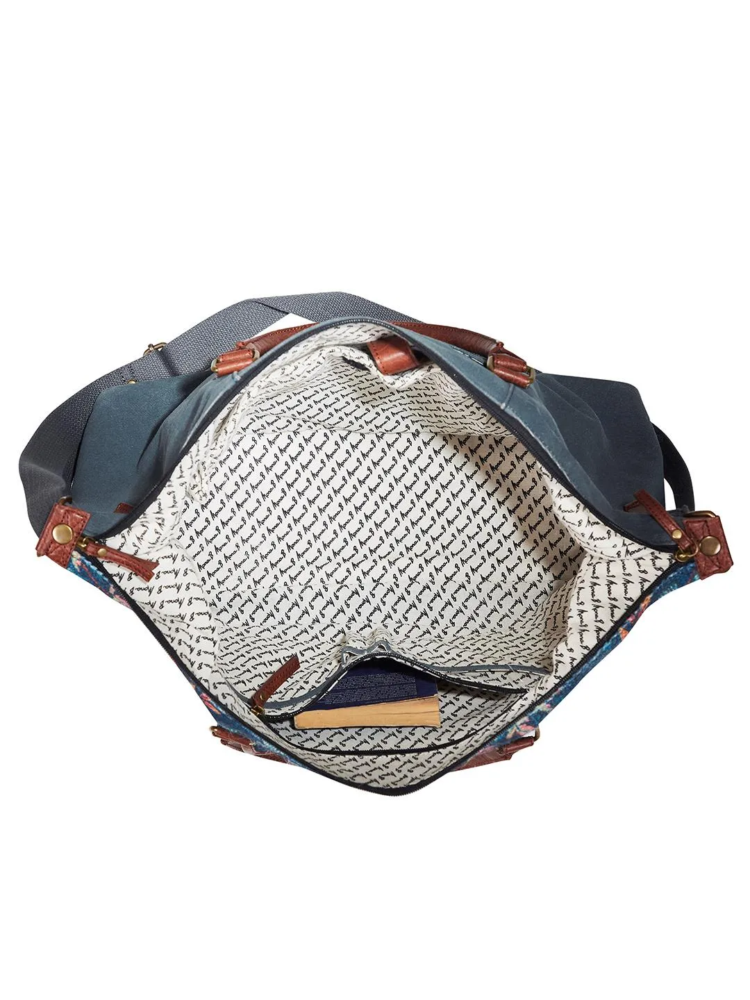 Mona B Large Kilim Inspired Duffel bag for Women Amelia