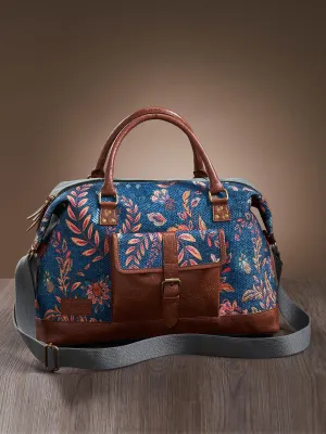 Mona B Large Kilim Inspired Duffel bag for Women Amelia