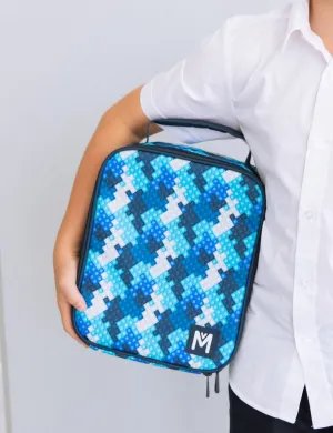 Montiico Large Insulated Lunch Bag - Block Land
