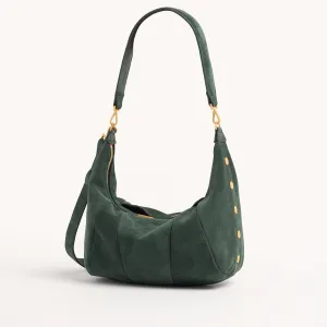 Morgan | Green Room Suede/Brushed Gold