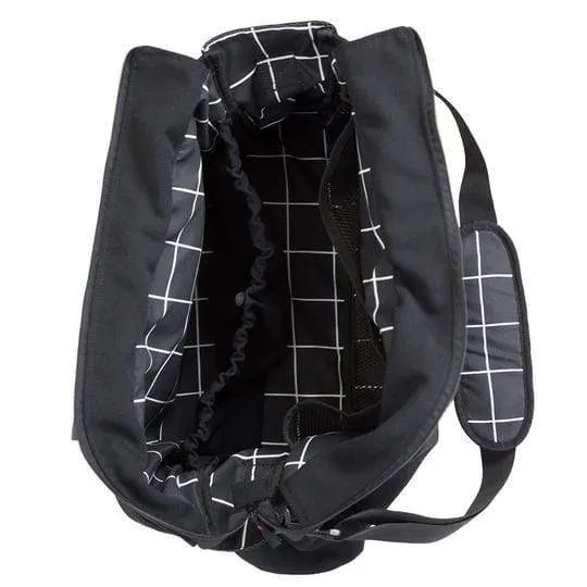 Mountain Buggy Double Satchel With Clips, Change Mat - Grid