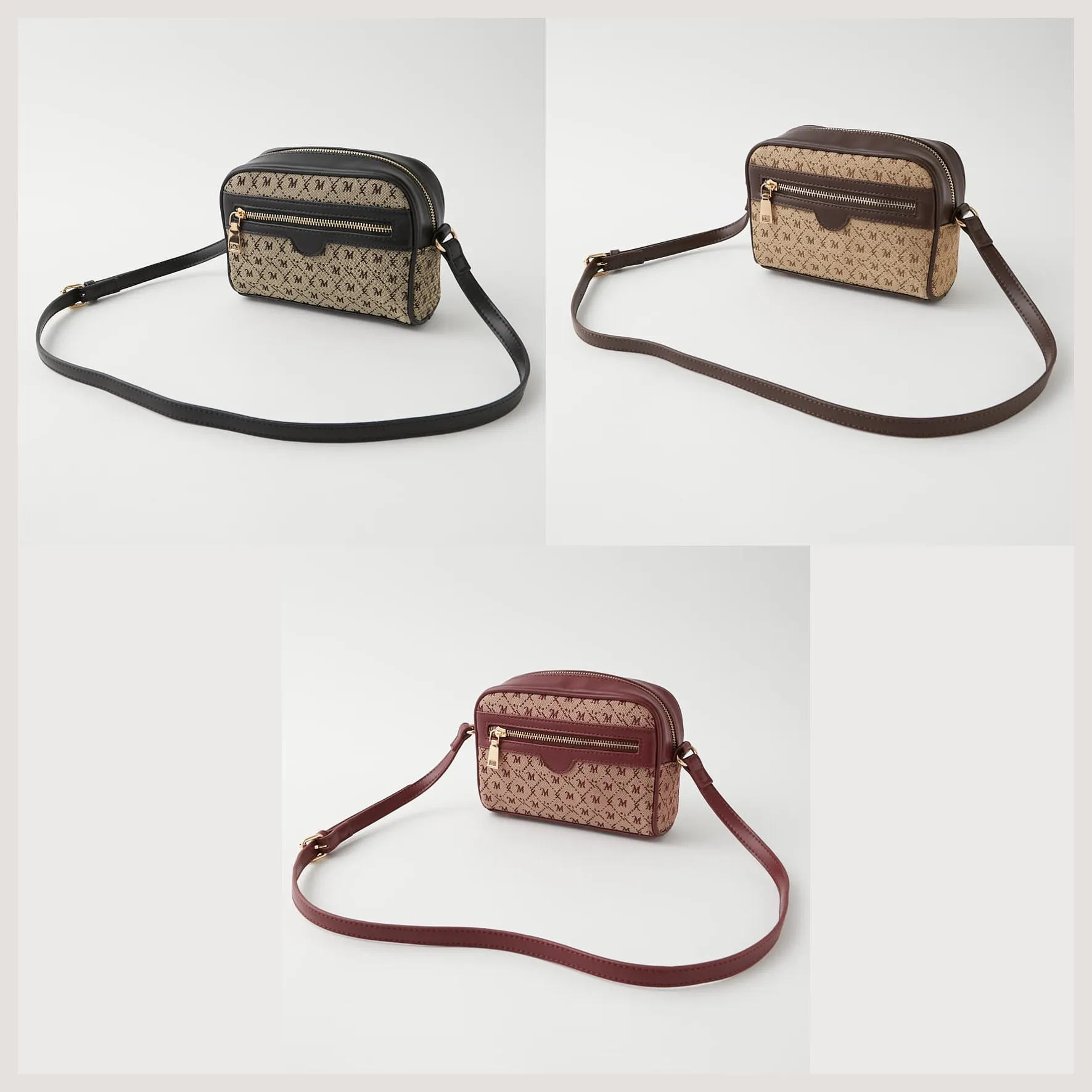 MOUSSY EA Monogram Shoulder Bag