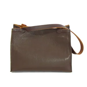 MT48C  Mid-Size Tote Bag- Brown