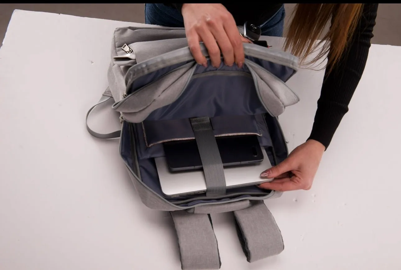 Multi-Pocket Backpack