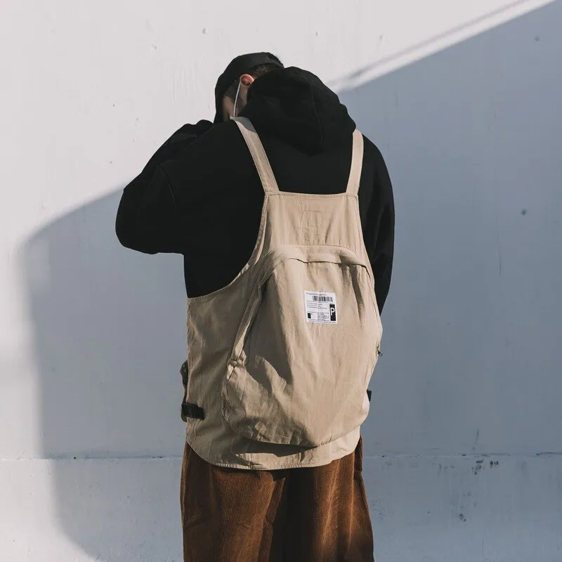 Multi-Pocket Waist Jacket