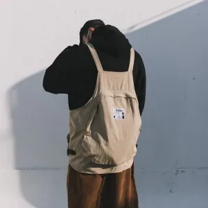 Multi-Pocket Waist Jacket